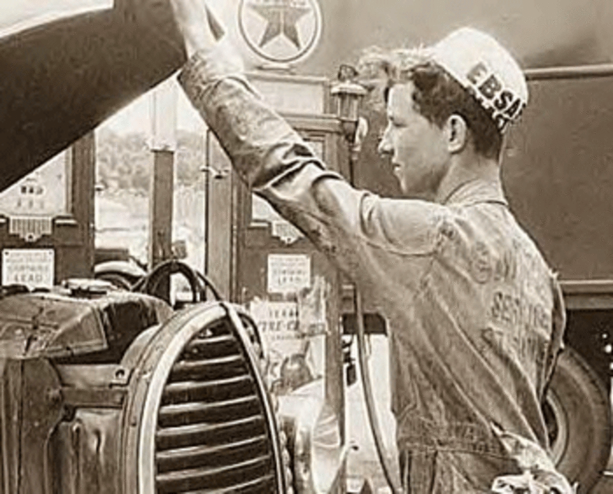 gas station attendant