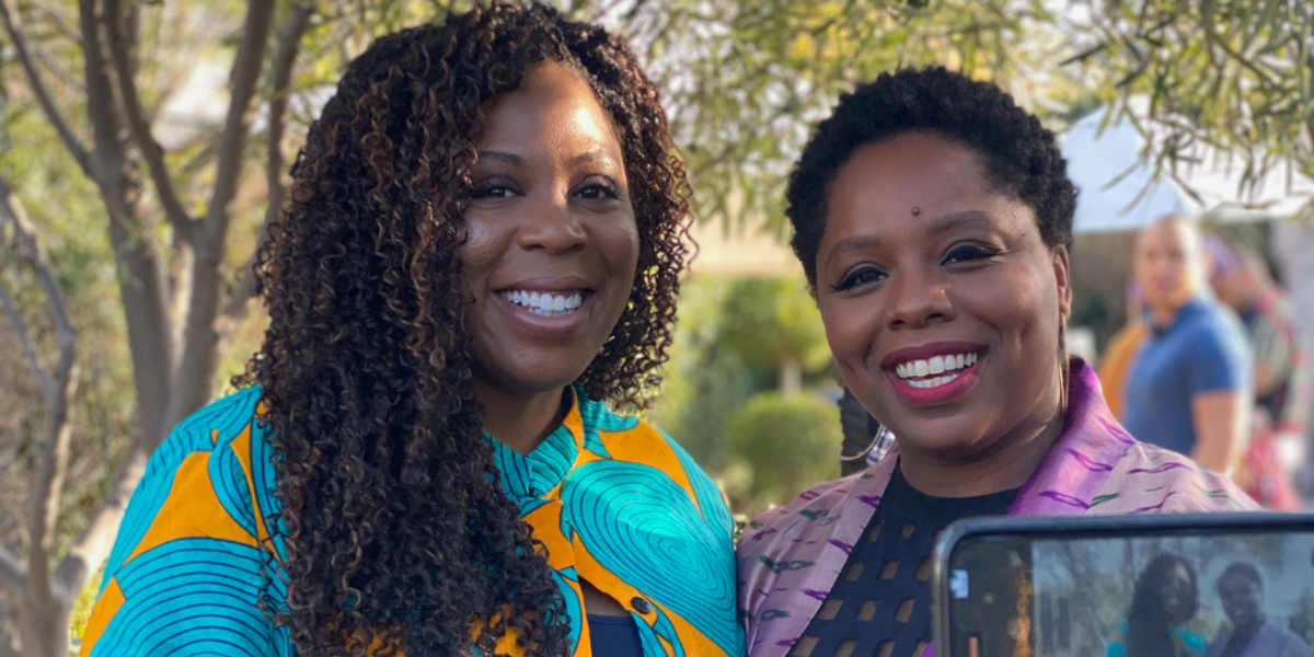 Jasmyne Cannick and Patrisse Cullors