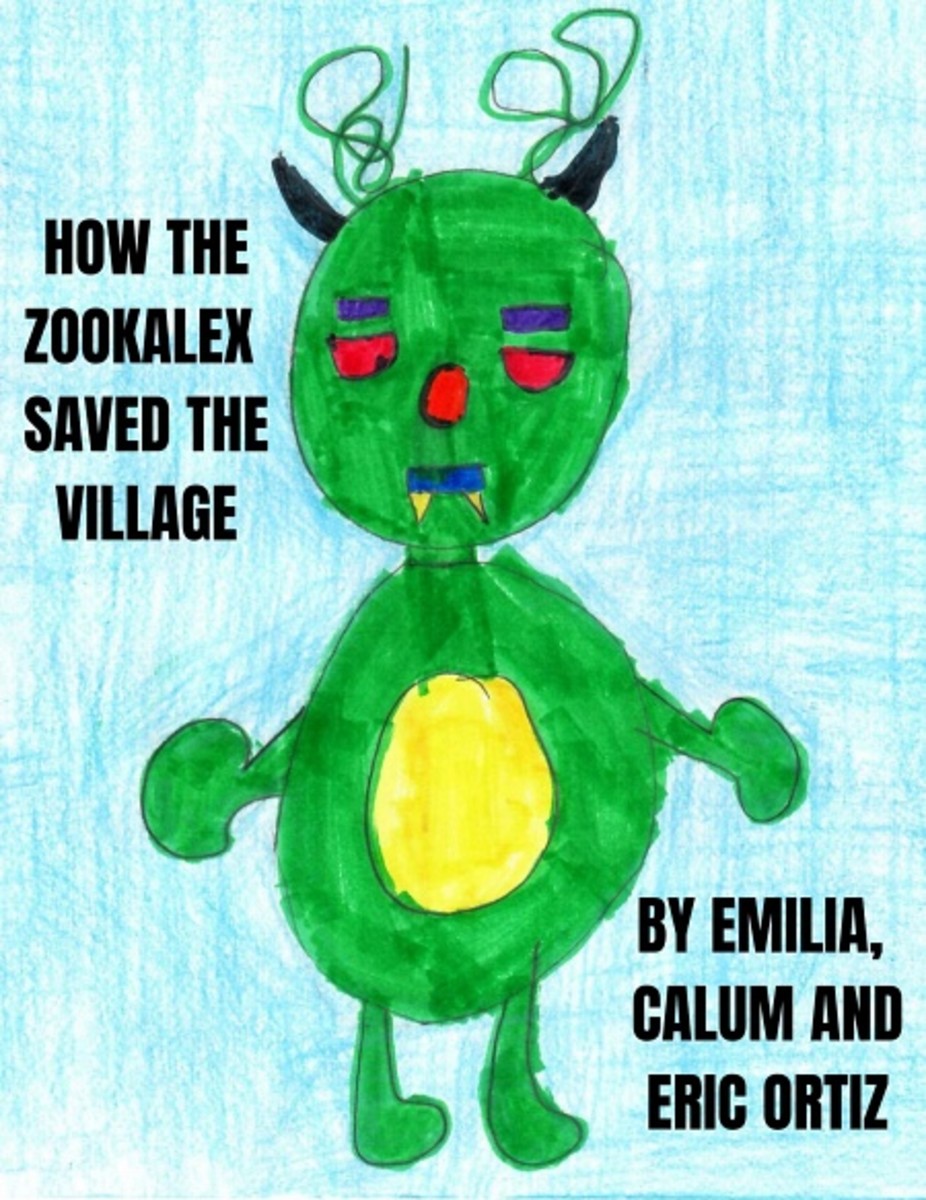Book cover for “How the Zookalex Saved the Village.”
