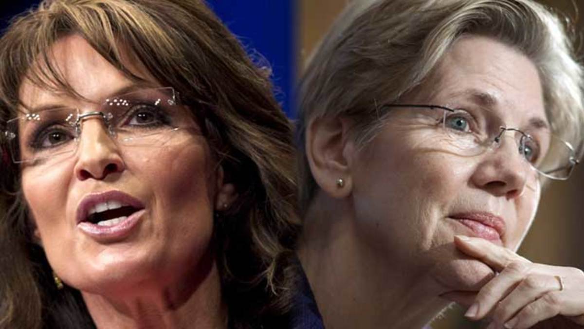 Palin Blasts Warren