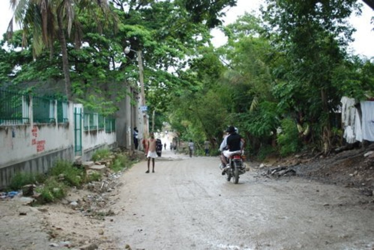 Mirebalais in Haiti's Central Plateau