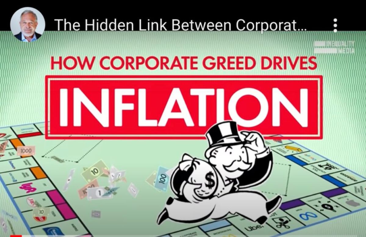 Corporate Greed and Inflation