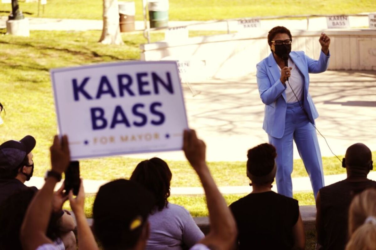 Help Karen Bass Find the Way