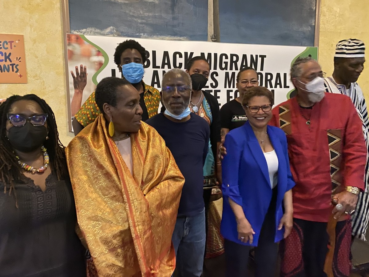 Black Migrant LA Mayoral Forum held in Little Ethiopia