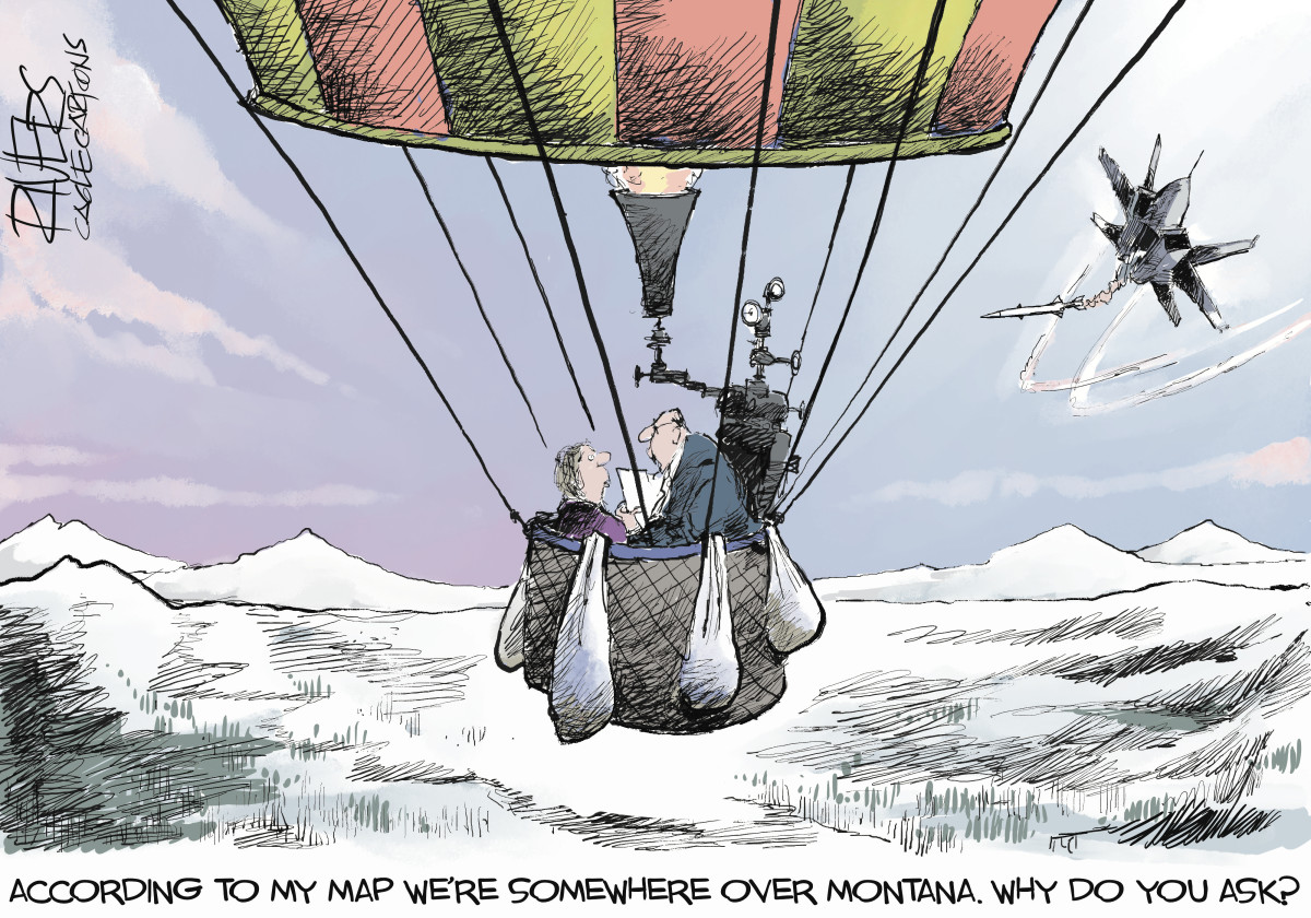 Editorial Cartoon: Chinese Spy Balloon - The Independent