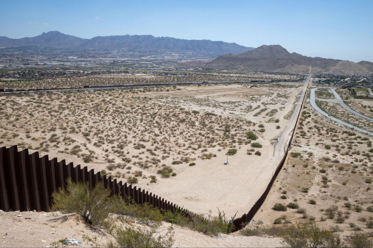 U.S.-Mexico Border wall nearundefinedEl Paso, Texas. Photo via Shutterstock