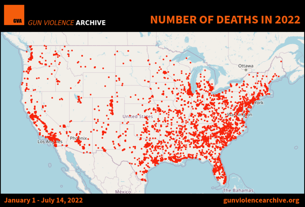https://www.gunviolencearchive.org/charts-and-maps