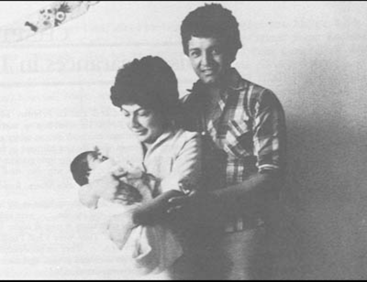Edgar Fernando García with his wife Nineth Montenegro and daughter, Alejandra García. Photo National Security Archive 