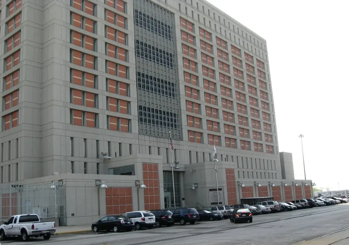 Metropolitan Detention Center in Brooklyn where Jeffrey Epstein was killed. [Source: wikipedia.org]