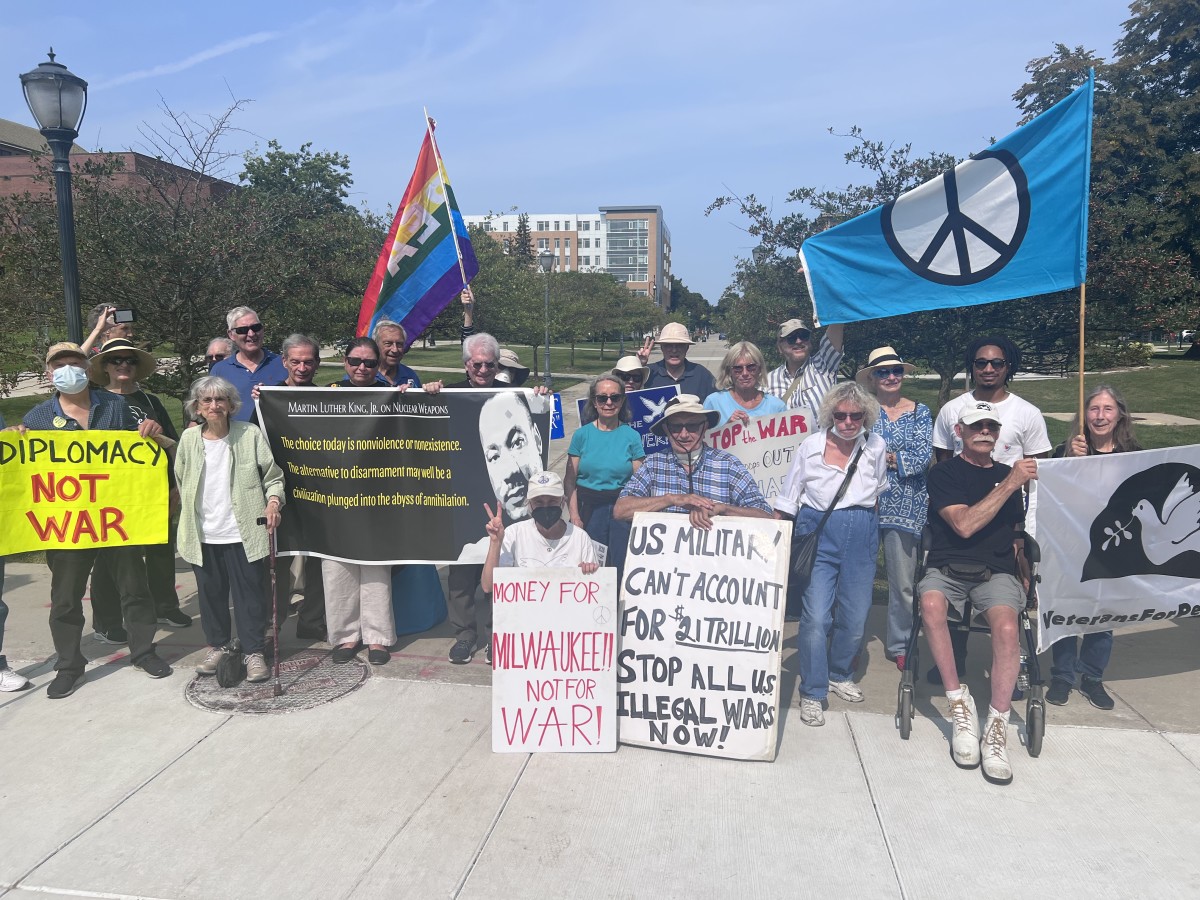 Milwaukee Peace Rally