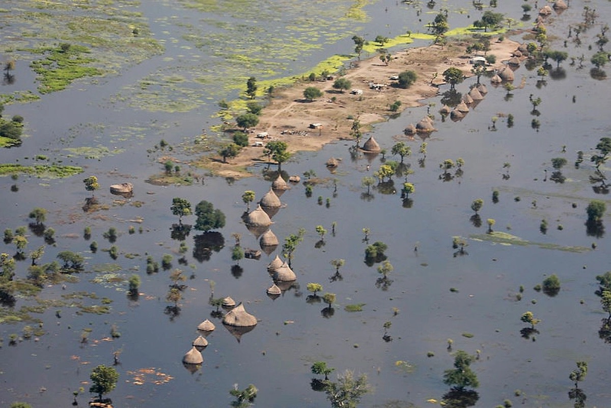 Floods in Unity State, South Sudan, October 2022. Photo by UN Peacekeeping.