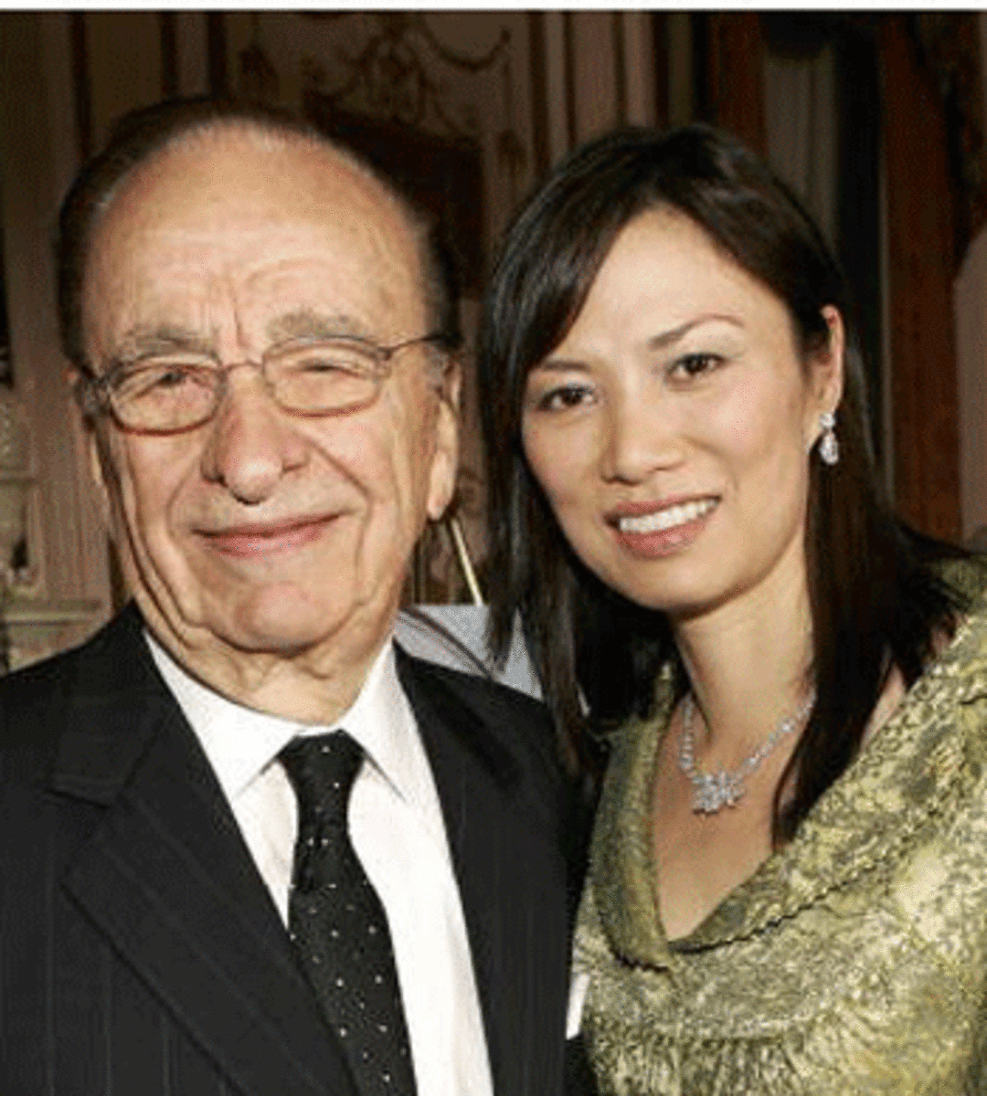 Rupert Murdock and Wendi Deng Rupert Murdock and Wendi Deng