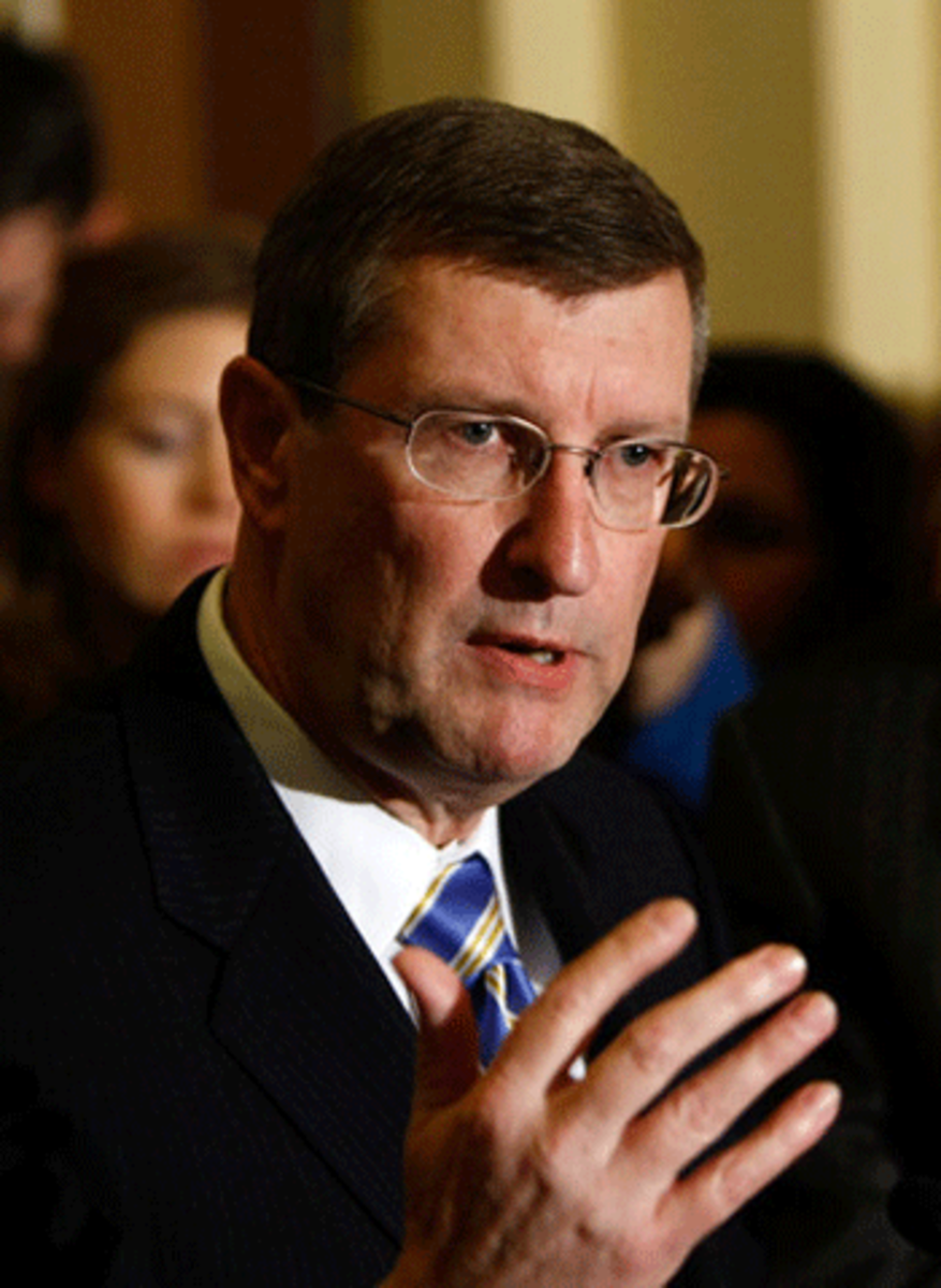 conrad Senator Kent Conrad (D-North Dakota) (Photo by Win McNamee/Getty Images North America)