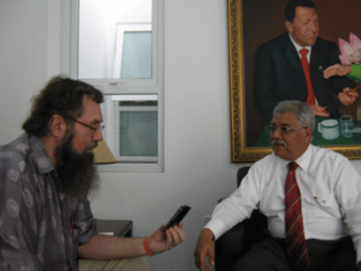 rhodes---Venezuela-Embassad agent orange conference