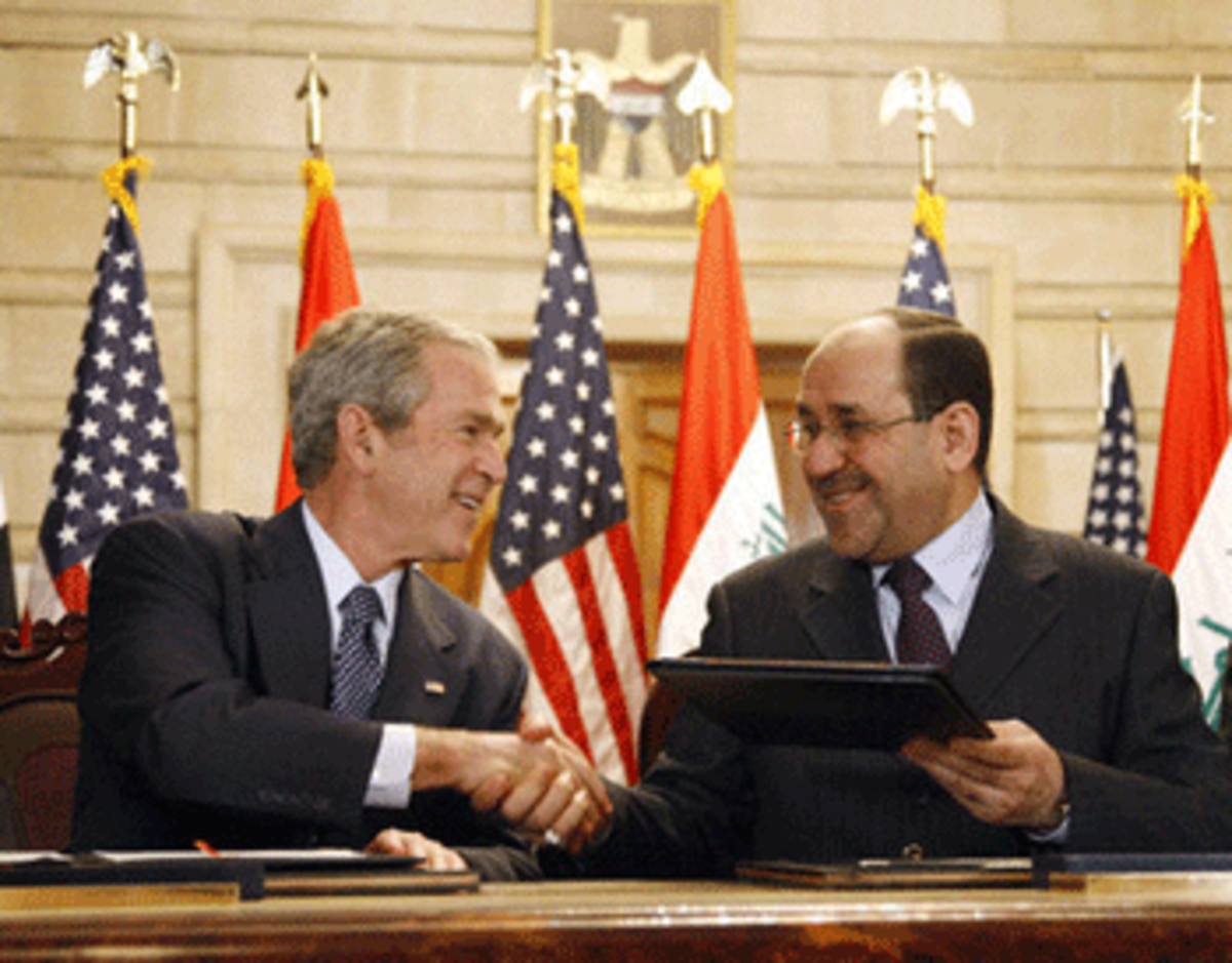 bush-maliki bush maliki
