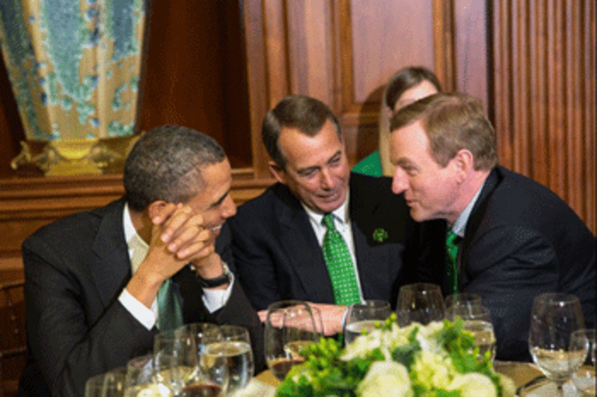 obama boehner saint paddy's