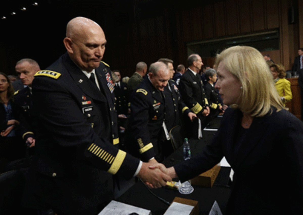 Raymond Odierno and Kirsten Gillibrand Military Sexual Assault Epidemic