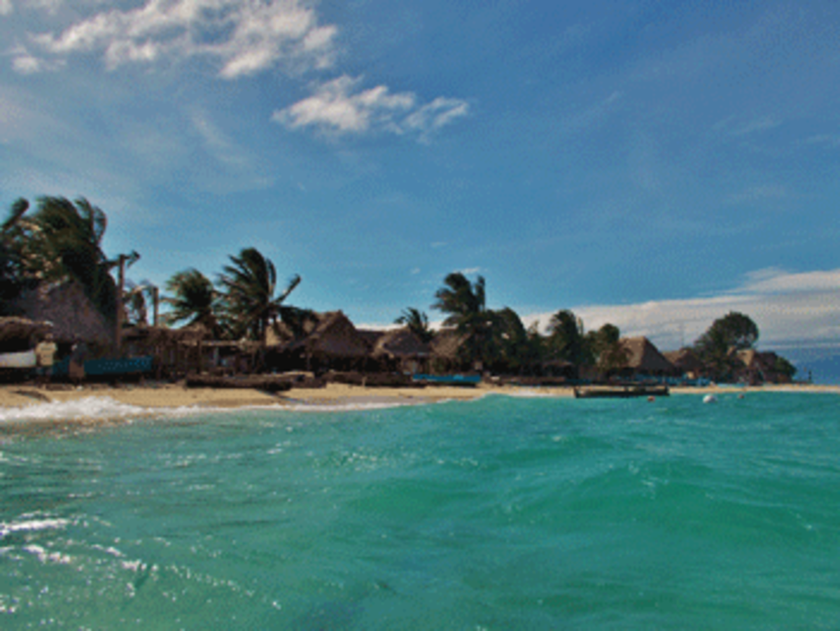 The Garifuna connection to the sea is vital to their cultural survival, which is threatened from mega-tourism development. Photo of Chachuate, Honduras by Jessica Aldridge.