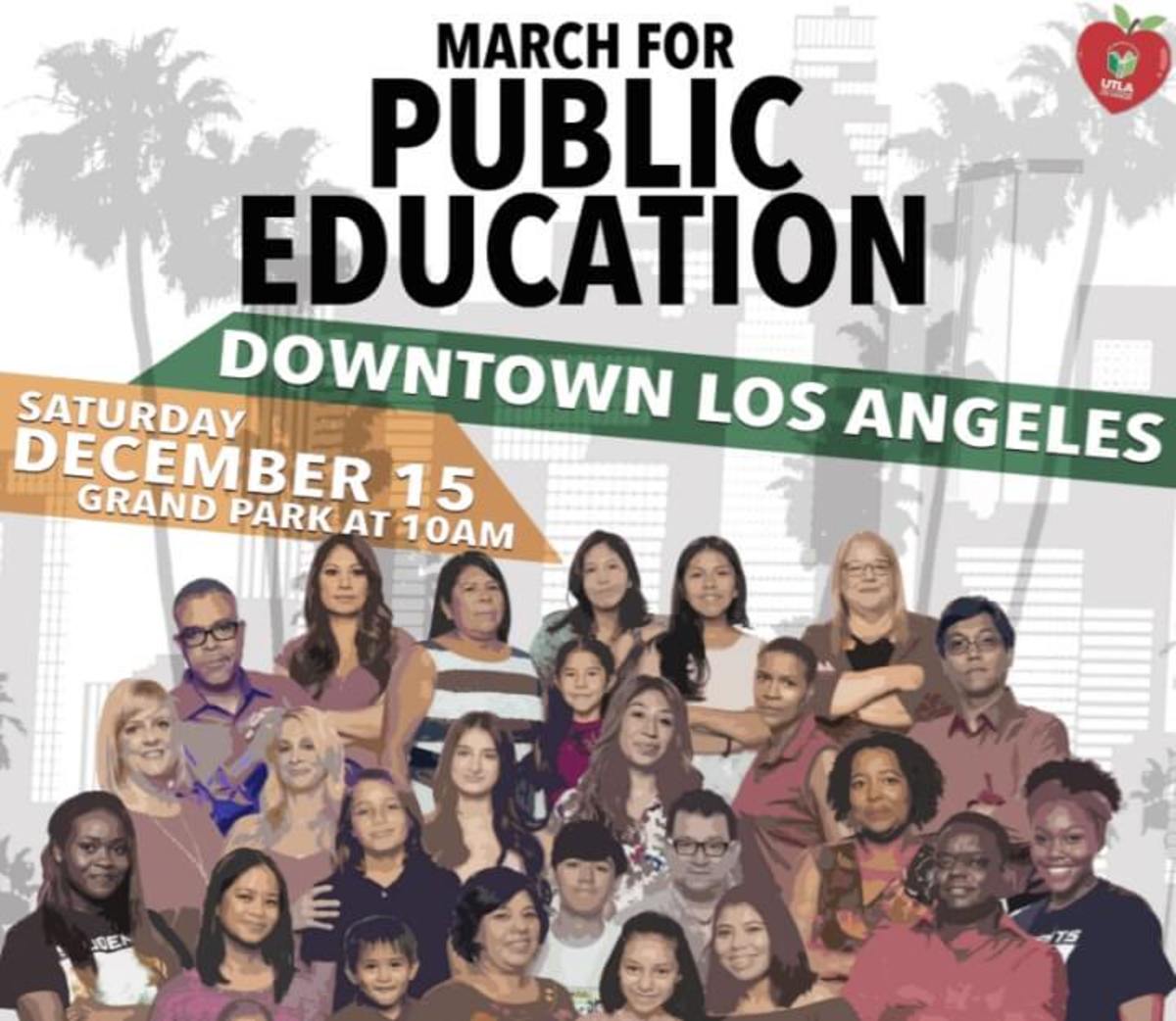 Looting Public Education for the One Percent: Support the UTLA